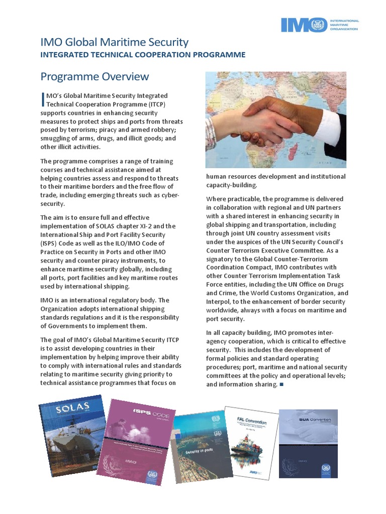 Global Maritime Security ITCP Guide | PDF | International Relations