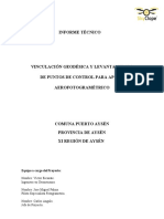 9. Informe Tecnico Vinculación Geodésica