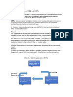 Explain The Essence of OBE and OBTL