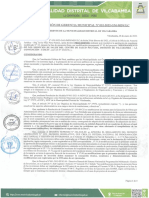 Documento de Aprobacion Del Expediente #02, Resolucion de Gerencia Municipal