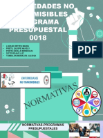 Programa Presupuestal 0018 - ENT