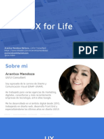 UX For Life WCMEX17 Arantxa Mendoza
