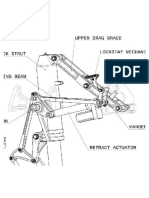 Main Gear Retraction Loads Schematic - Q640