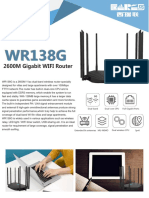 Ceres Soho High Performance Wireless Router Wr138g Datasheet