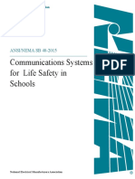 NEMA SB 40 - Comm Systems For Life Safety in Schools - 2015
