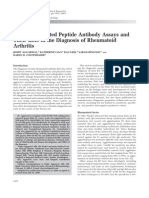 Anti-Citrullinated Peptide Ab Assays-Diagnosis of AR-Aggarwal-2009