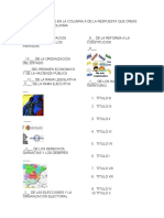 Coloca El Numero en La Columna A de La Respuesta Que Creas Correcta de La Colunma