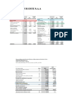 Caracteristicas Cualitativas Aplicadas A La Informacion Financiera de Empresa Electro Sur Este Saa