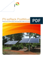 Robust Pole Mount System for 6-8 Solar Panels