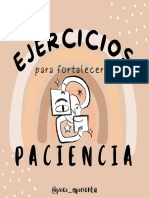 Ejercicios Paciencia