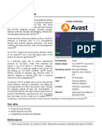 Avast Antivirus: See Also