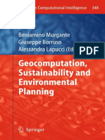 Beniamino Murgante, Giuseppe Borruso, Alessandra Lapucci - Geocomputation, Sustainability and Environmental Planning
