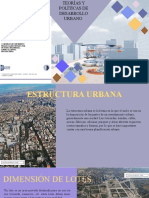 Teorías y políticas de desarrollo urbano: componentes de la estructura