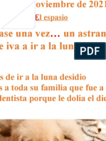 L Espasio: Rase Una Vez Un Astranauta Queivaairalaluna