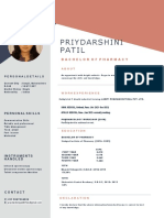 Priydarshini Patil: Bachelor of Pharmacy