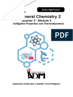 General Chemistry 2: Quarter 3 - Module 3