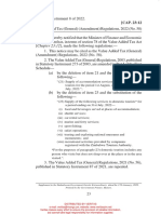 SI 2022-008 Value Added Tax (General) (Amendment) Regulations, 2022 (No. 58)