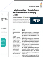 Sci-Hub - Projecting The Economic Impact of Silver Diamine Fluoride On Caries Treatment Expenditures