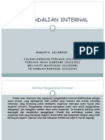 Audit Pengendalian Internal