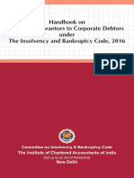 Handbook On Personal Guarantors To Corporate Debtors Under The Insolvency and Bankruptcy Code, 2016
