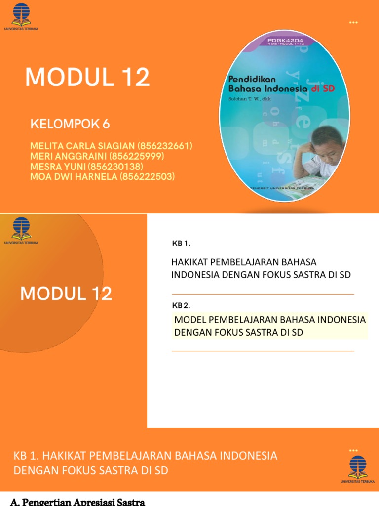 Modul 12 (PDGK4204) | PDF