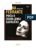 Elena Ferrante - Priča o Izgubljenoj Djevojčici