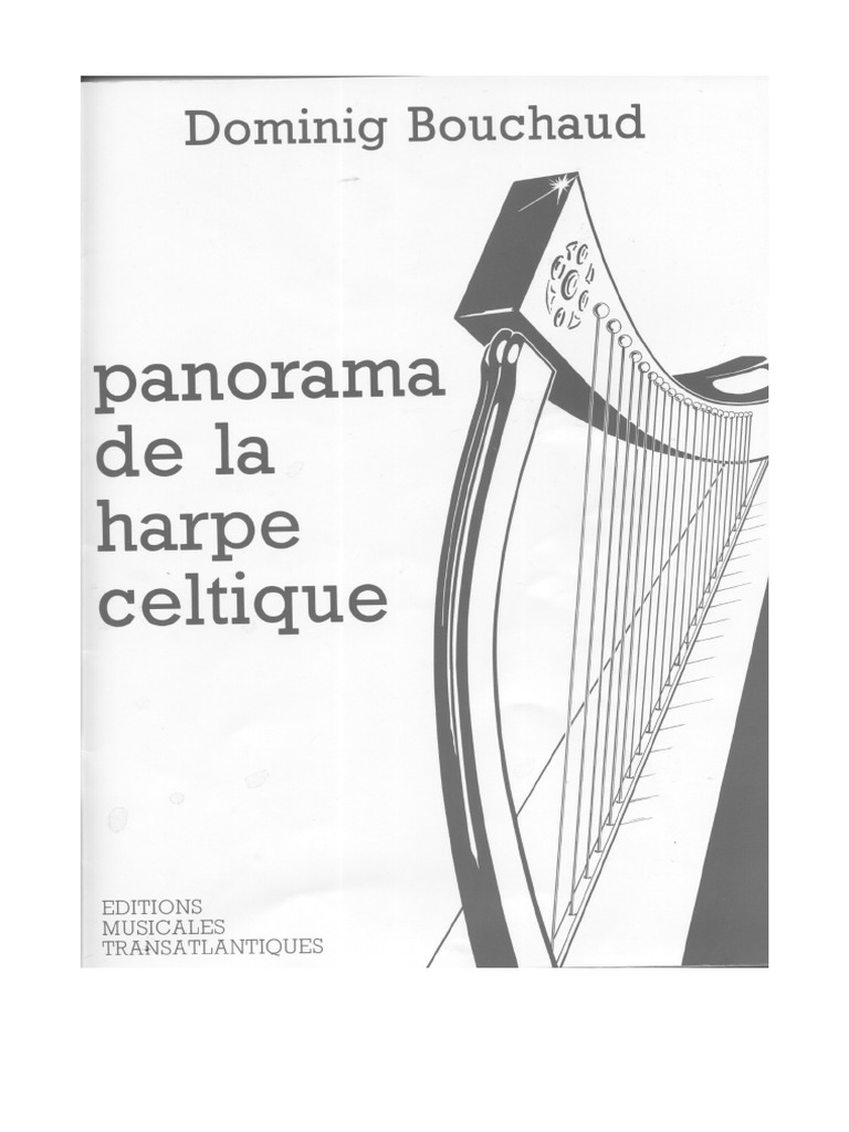 Panorama de La Harpe Celtique Partition Musique Harp Music Score PDF