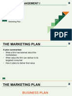 Marketing Plan Contents