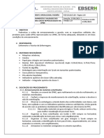 A Armazenamento e Validade Dos Produtos Para Saúde Reprocessados Na Cpme 