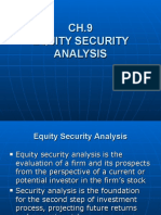 Equity Security Analysis