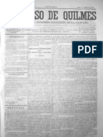 EL PROGRESO DE QUILMES 17 Domingo 24 de Agosto de 1873