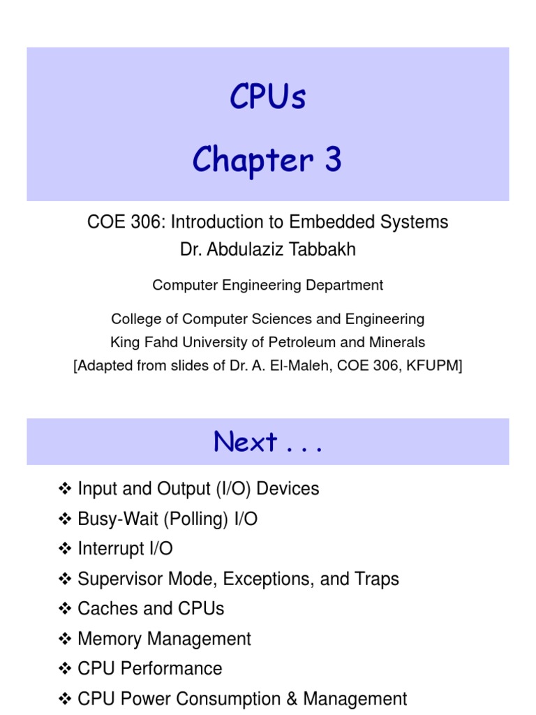 03 CPUs | PDF
