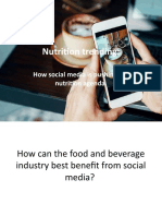 Nutrition Trending:: How Social Media Is Pushing The Nutrition Agenda