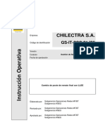 PTS N°26 Cambio de Poste de Remate Final Con LLEE