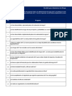 Checklist para Administrar Los Riesgos de IT.