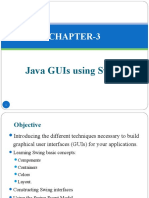 Chapter-3: Java Guis Using Swing