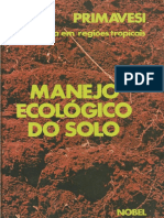 livro MANEJO ECOLOGICO DO SOLO PRIMAVESI