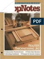 021 Router Thicknessing Jig