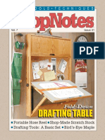 041 Fold-Down Drafting Table