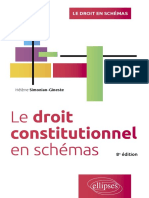 Le Droit Constitutionnel en Schémas - 8e Édition by Simonian-Gineste Hélène