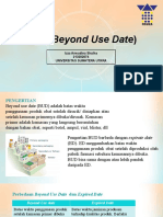Beyond Use Date