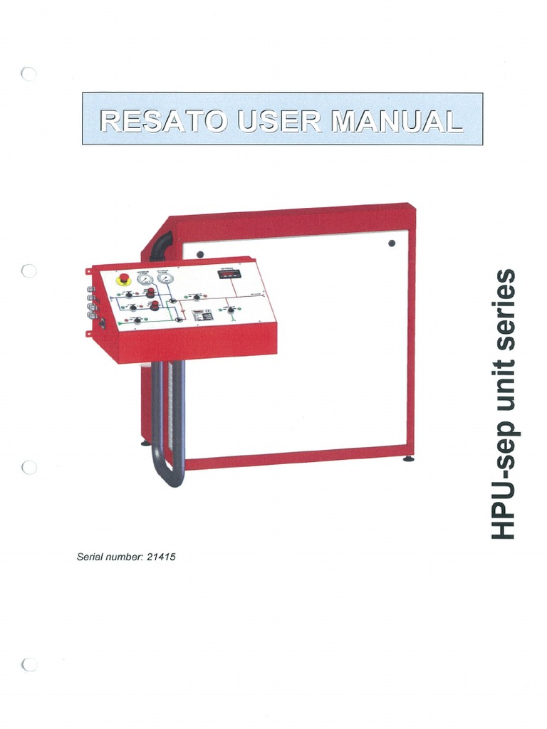 Resato User Manual | PDF