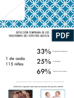 Detección Temprana de Los Trastornos Del Espectro Autista