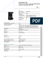 Base Relevador Rxze2m114m 250V Ac 14 Pines