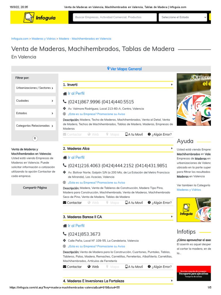 Venta de Maderas en Valencia, Machihembrados en Valencia, Tablas de