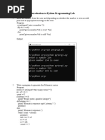 Bca Python Lab