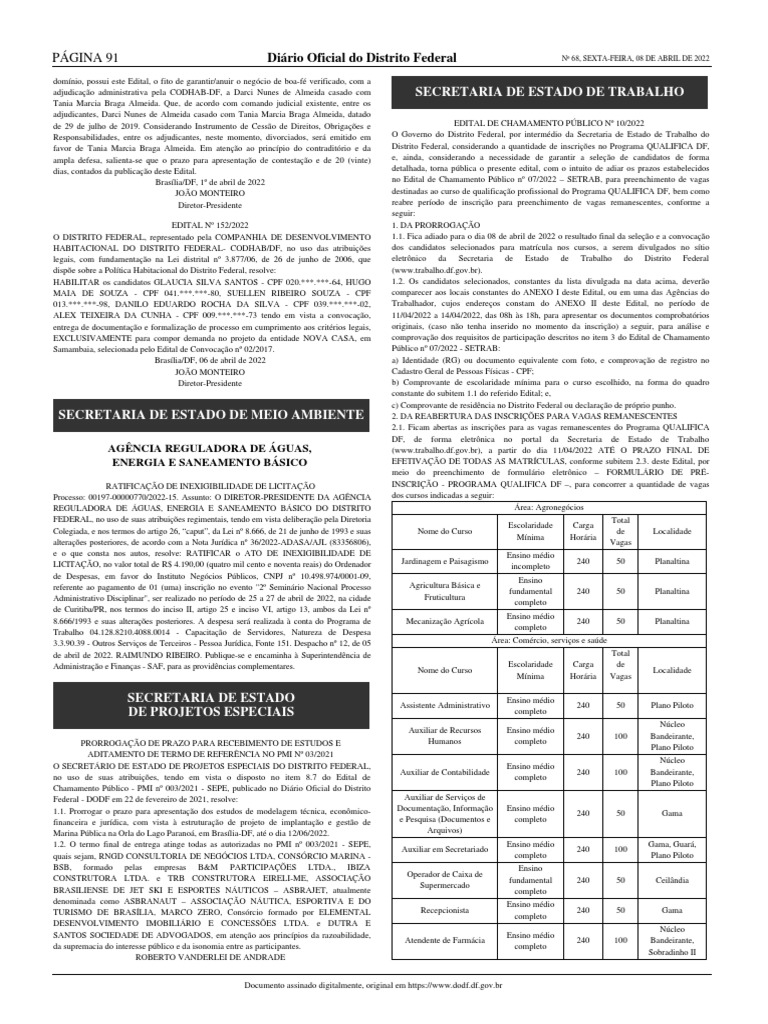 Dodf 068 08042022 Integra9192 PDF