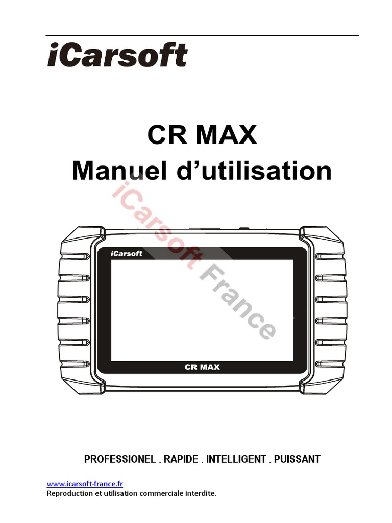 CR Max BT iCarsoft : Valise Diagnostic Auto OBD, Lecture Codes