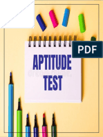 Aptitude Test (Group No.1) (V-C) (Write-Up)