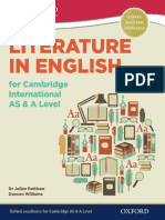 Cambridge Literature in English (As-A Level)